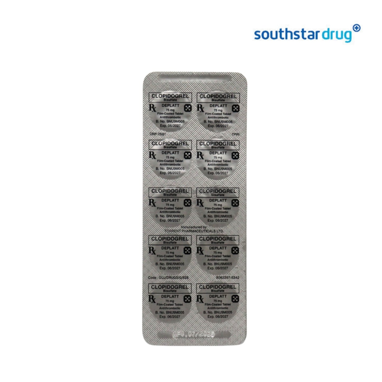 Rx: Deplatt 75mg Tablet