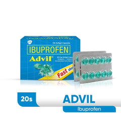 Advil Liquigel Softgel Capsule - 20s - Southstar Drug