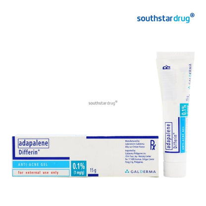 Rx: Differin 0.10% 15 g Gel