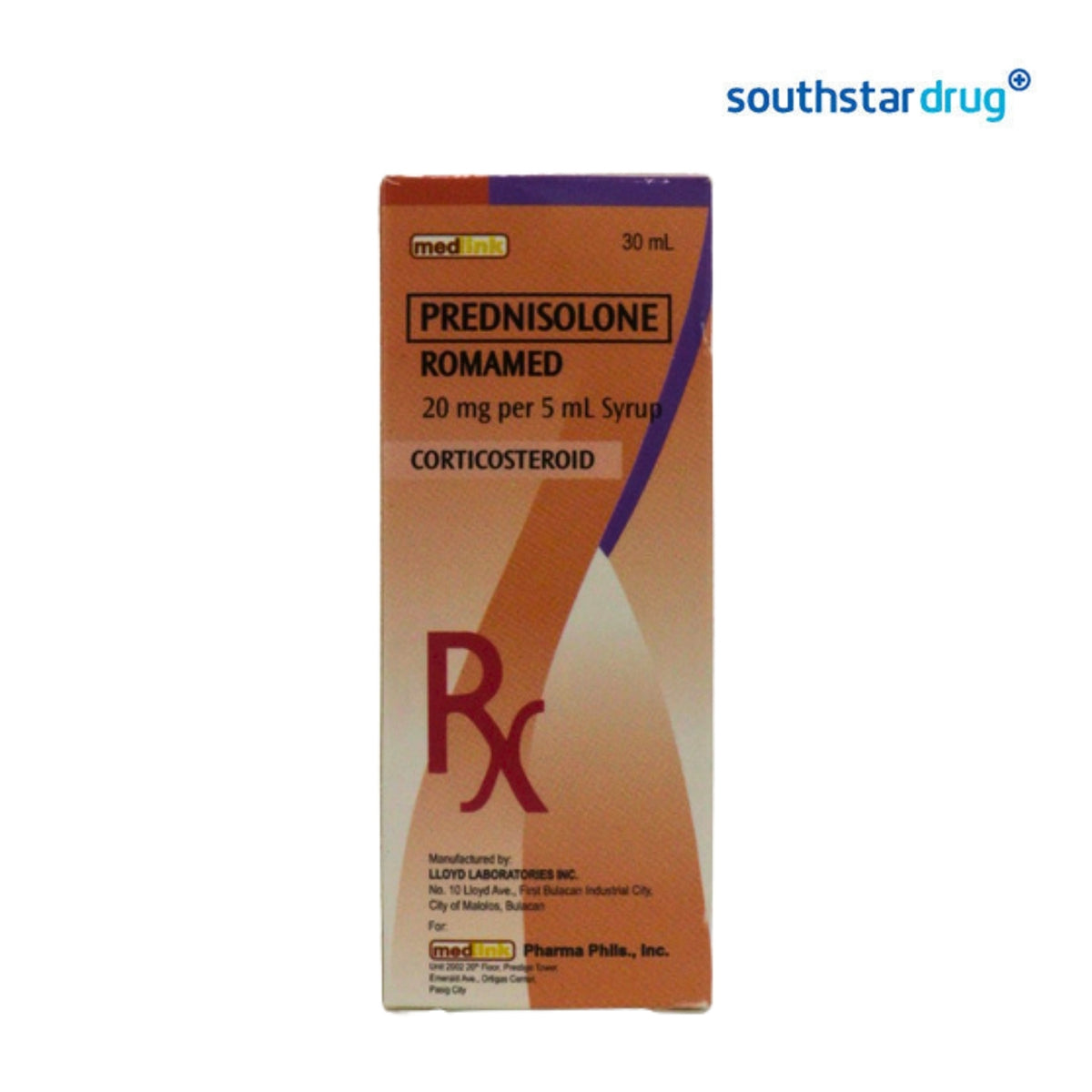Rx: Romamed 20mg / 5ml 30ml Syrup