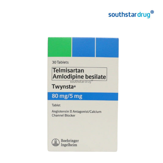 Rx: Twynsta 80mg / 5mg Tablet