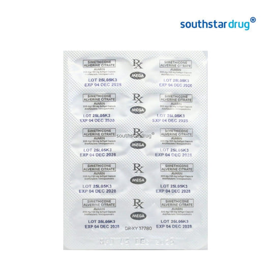 Rx: Avarin 300mg / 60mg Capsule