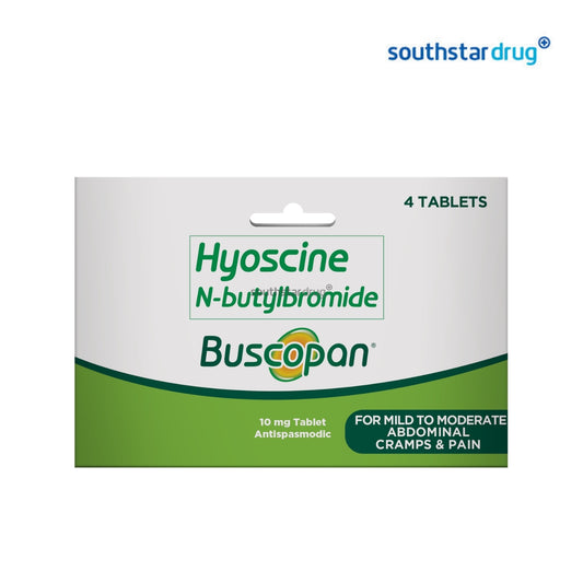 Buscopan Tablet (4 Tablets) – Digestive Comfort Support