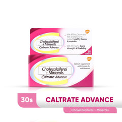 Caltrate Advance Cholecalciferol + Minerals Tablets - 30s