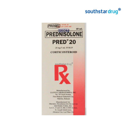 Rx: Pred - 20 60ml Syrup