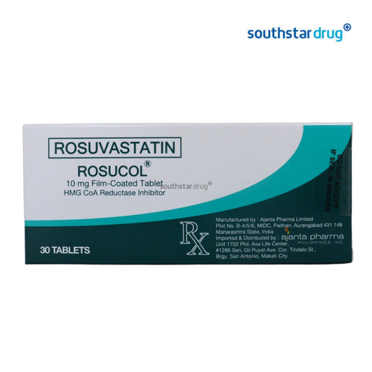 Rx: Rosucol 10mg Tablet
