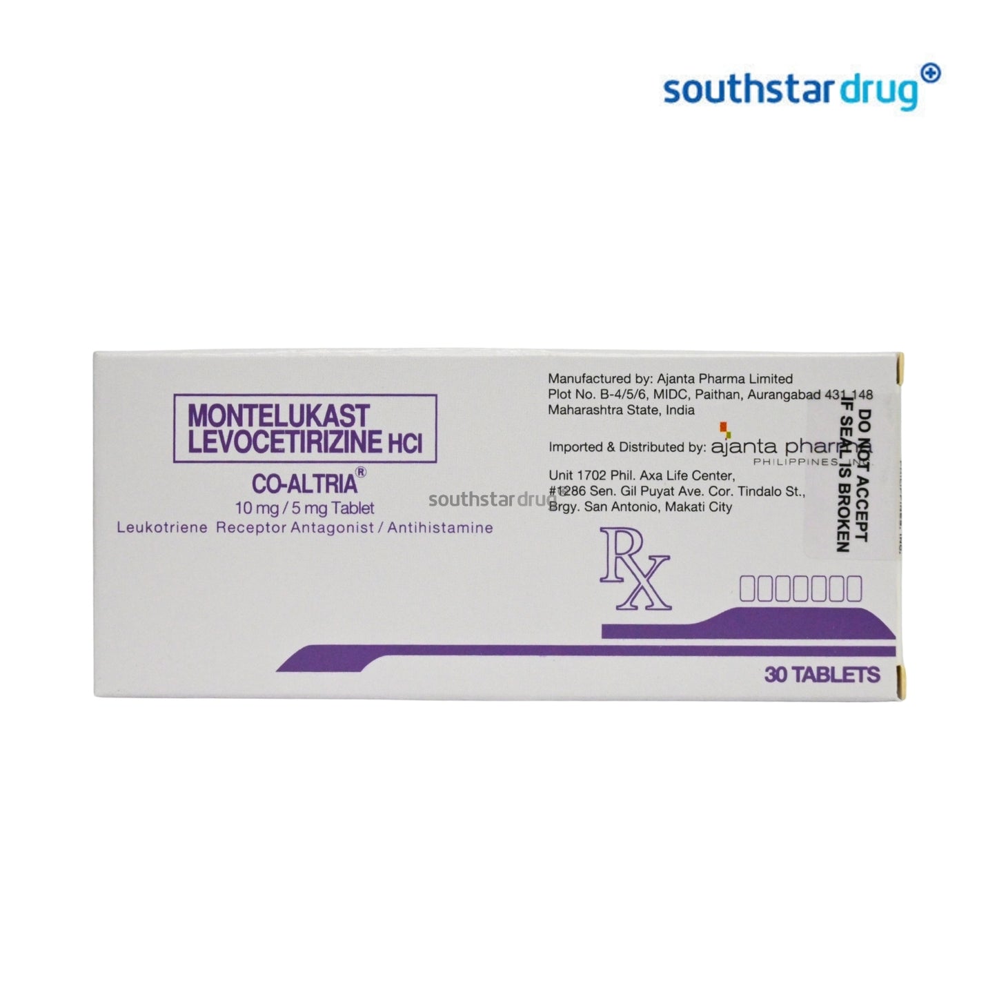Rx: Co Altria 10mg / 5mg Tablet