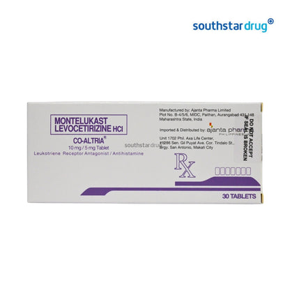Rx: Co Altria 10mg / 5mg Tablet
