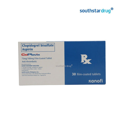 Rx: CoPlavix 75mg / 100mg Tablet