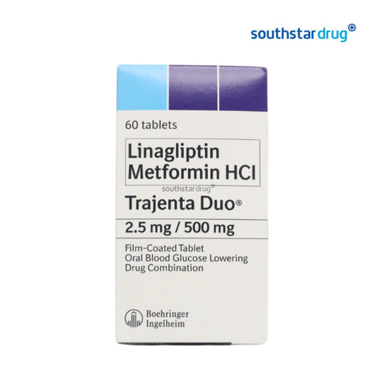 Rx: Trajenta Duo 2.5mg / 500mg Tablet