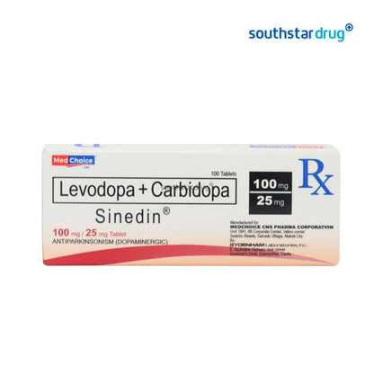 Rx: Sinedin 100mg / 25mg Tablet