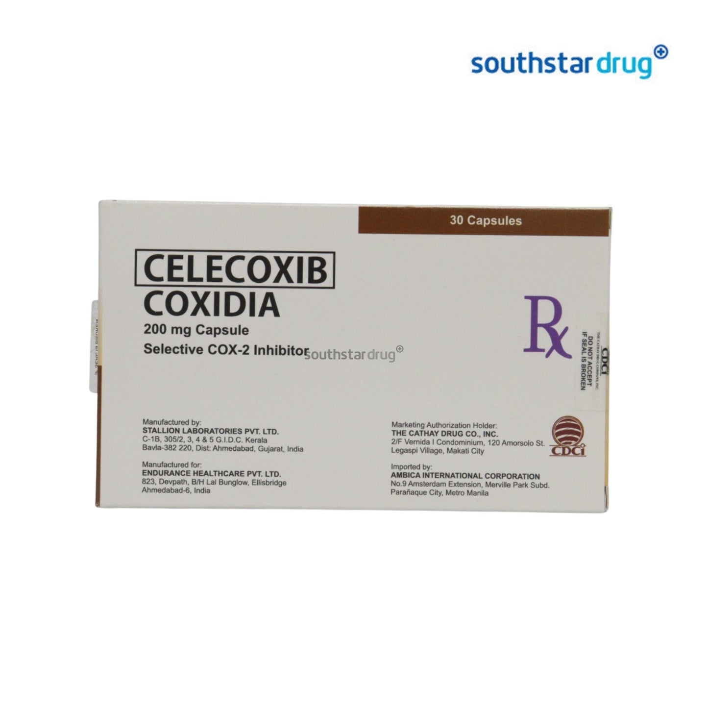 Rx: Coxidia 200mg Capsule