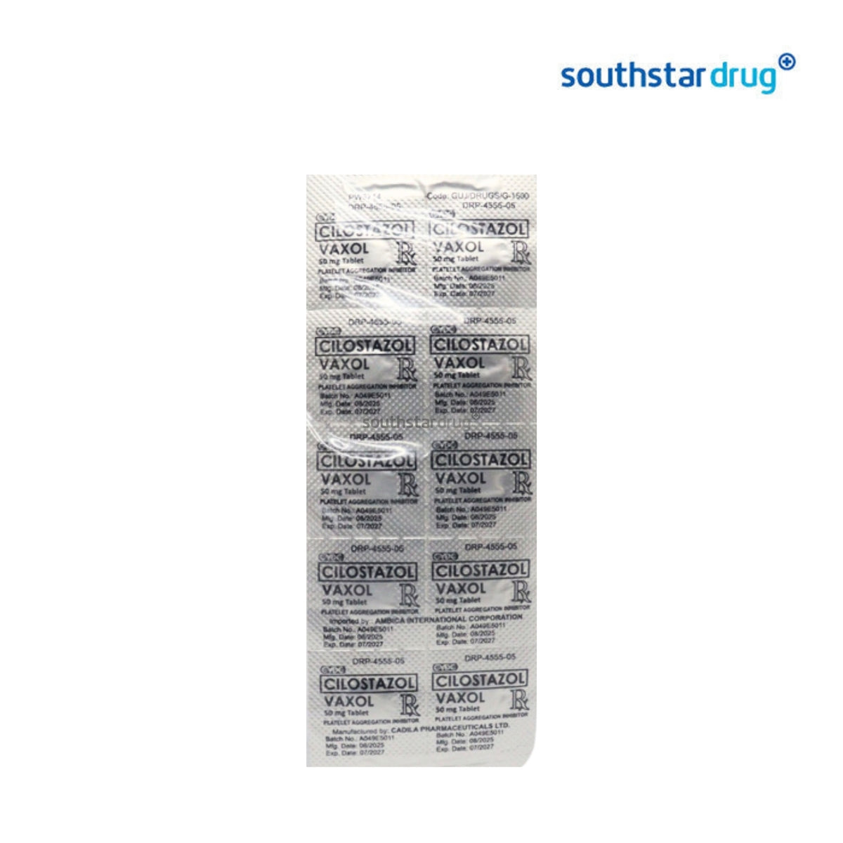 Rx: Vaxol 50mg Tablet