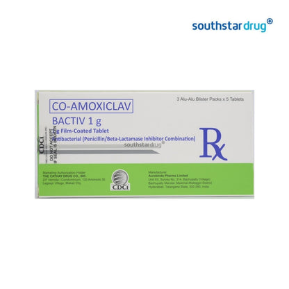 Rx: Bactiv 1 G Tablet