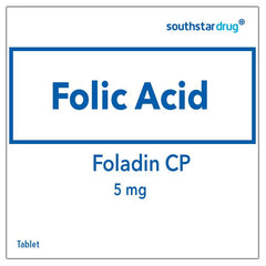 Foladin CP 5mg Tablet - 20s - Southstar Drug