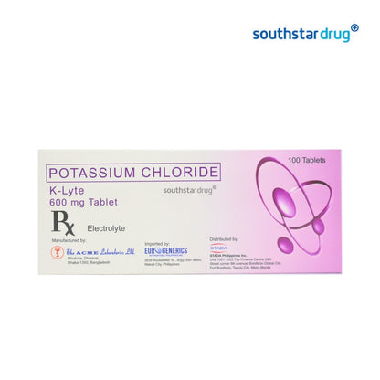 Rx: K-Lyte 600mg Tablet