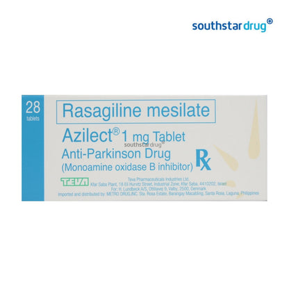 Rx: Azilect 1mg Tablet