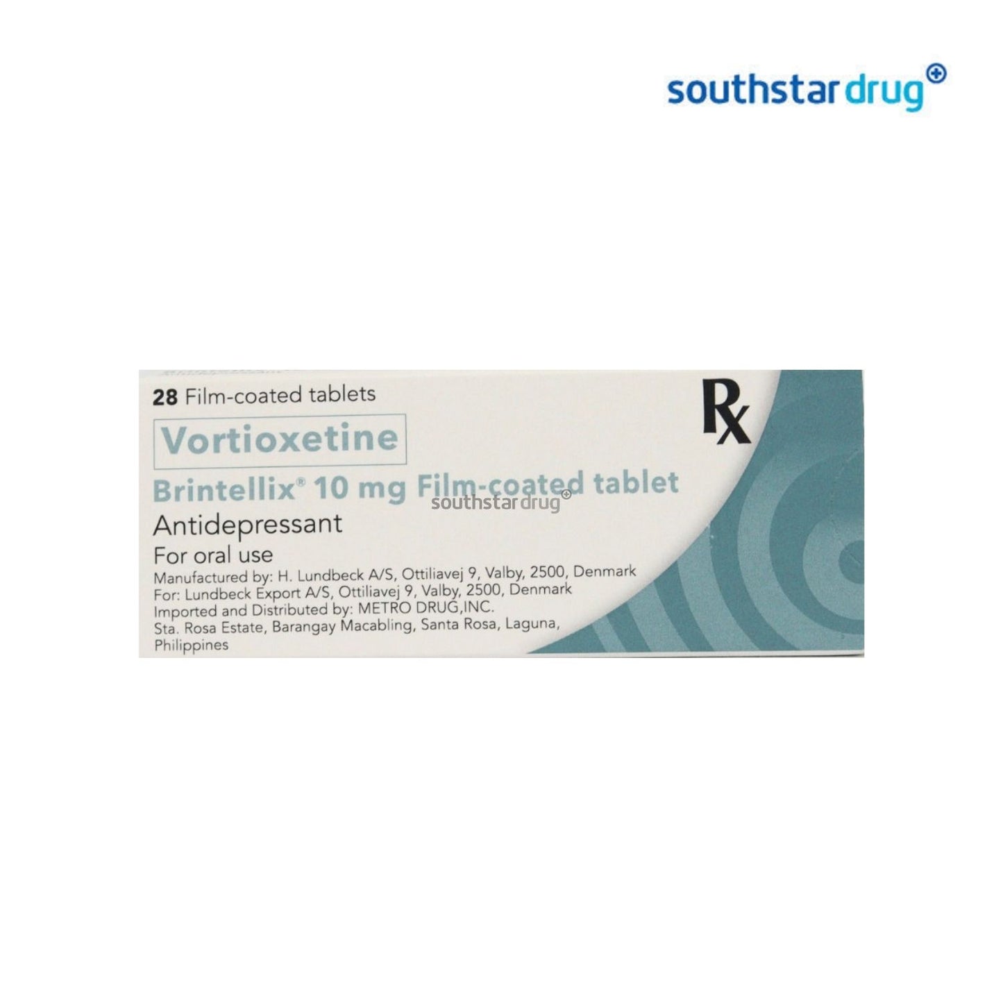 Rx: Brintellix 10mg Tablet