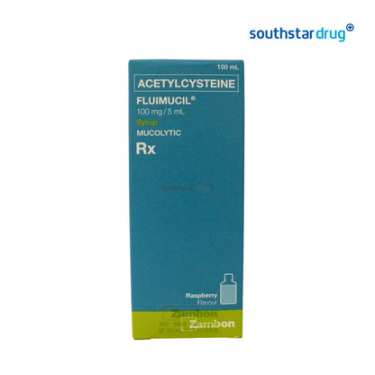 Rx: Fluimucil 100mg / 5ml 100ml Syrup