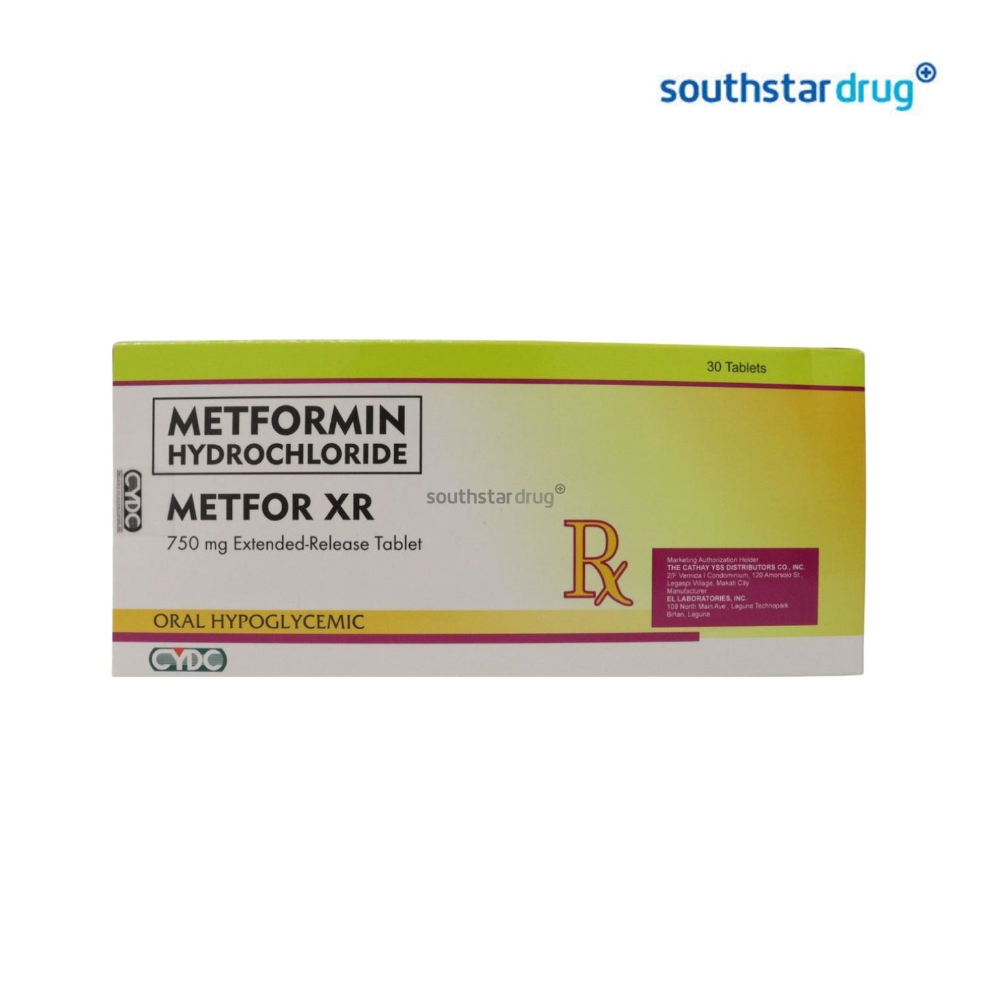 Rx: Metfor XR 750 mg Tablet