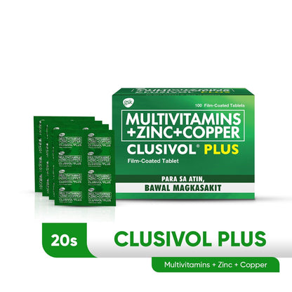 Clusivol Plus Tablet - 20s - Southstar Drug