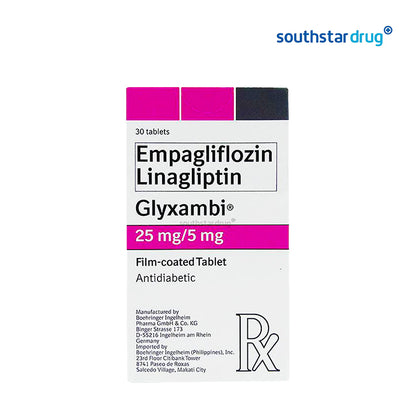 Rx: Glyxambi 25mg / 5mg Tablet