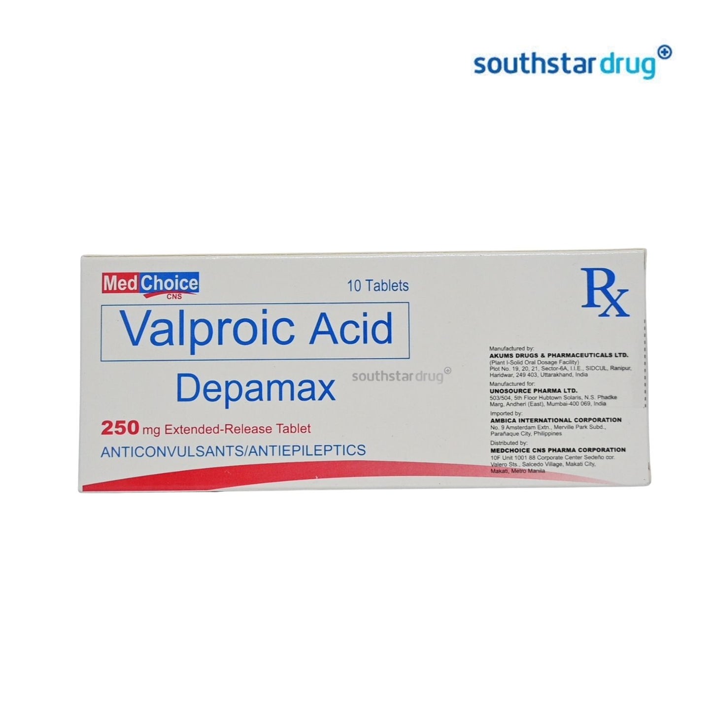 Rx: Depamax 250mg Tablet