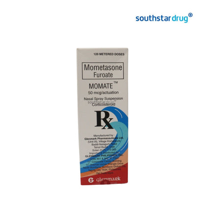 Rx: Momate 50mcg / Actuation 120 Doses Nasal Spray