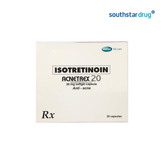 Rx: Acnetrex 20mg Softgel Capsule