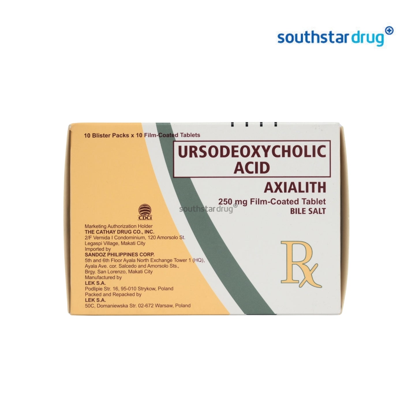 Rx: Axialith 250mg Tablet