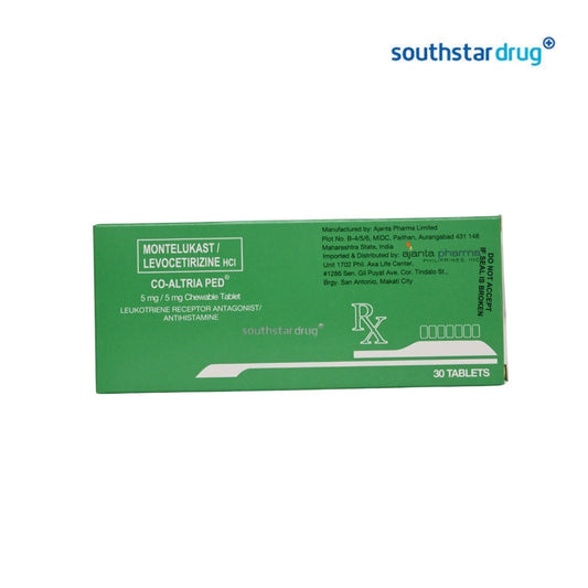 Rx: Co - Altria Ped 5mg / 5mg Chewable Tablet