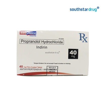 Rx: Indirin 40 mg Tablet