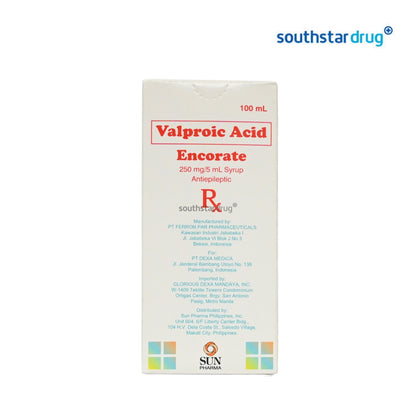 Rx: Encorate 250mg / 5ml 100ml Syrup