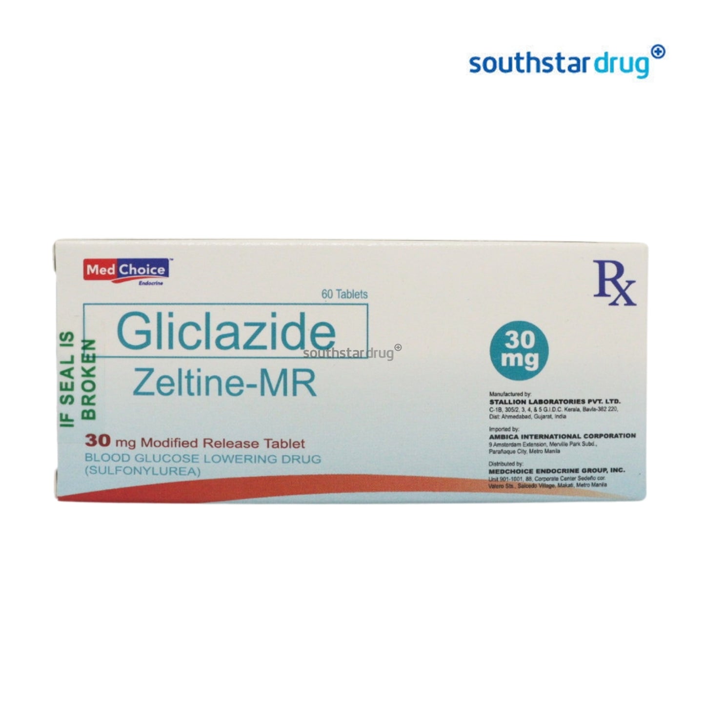 Rx: Zeltine MR 30mg Tablet