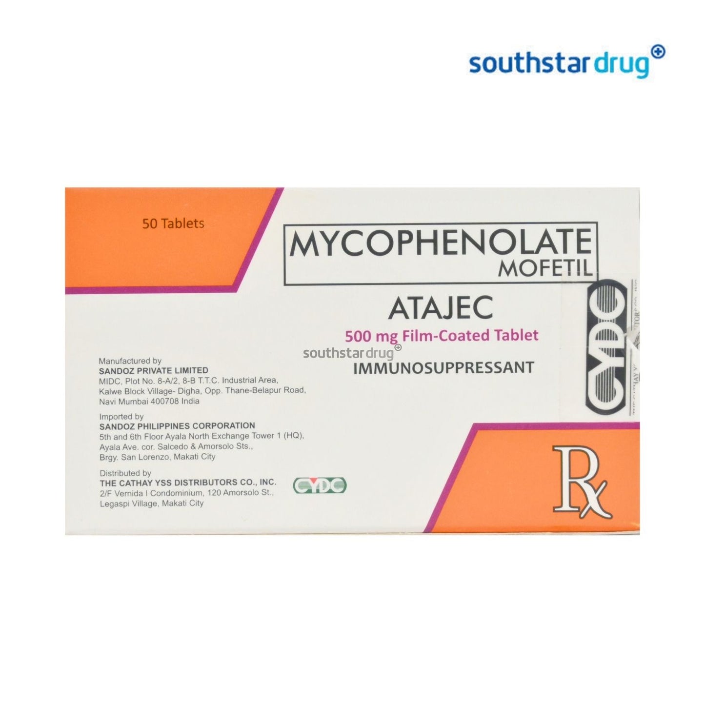 Rx: Atajec 500mg Tablet