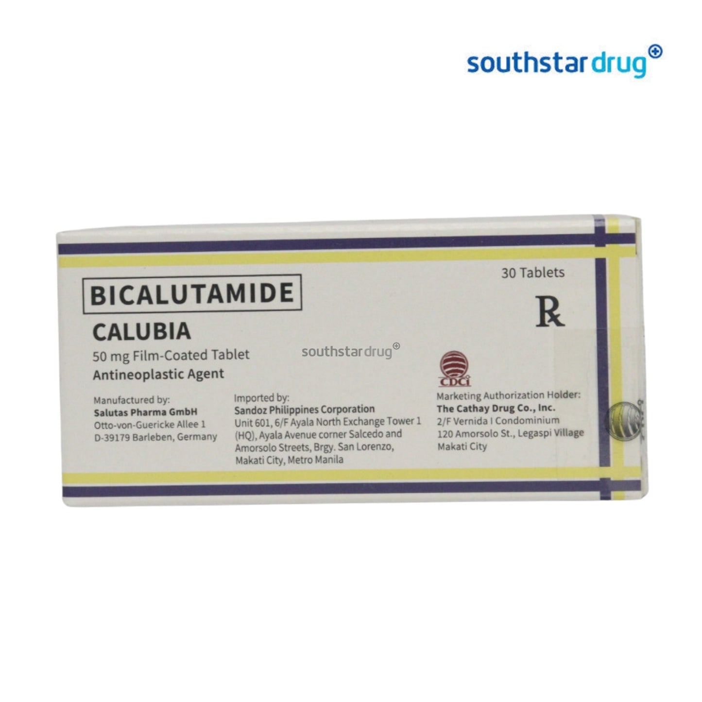 Rx: Calubia 50mg Tablet