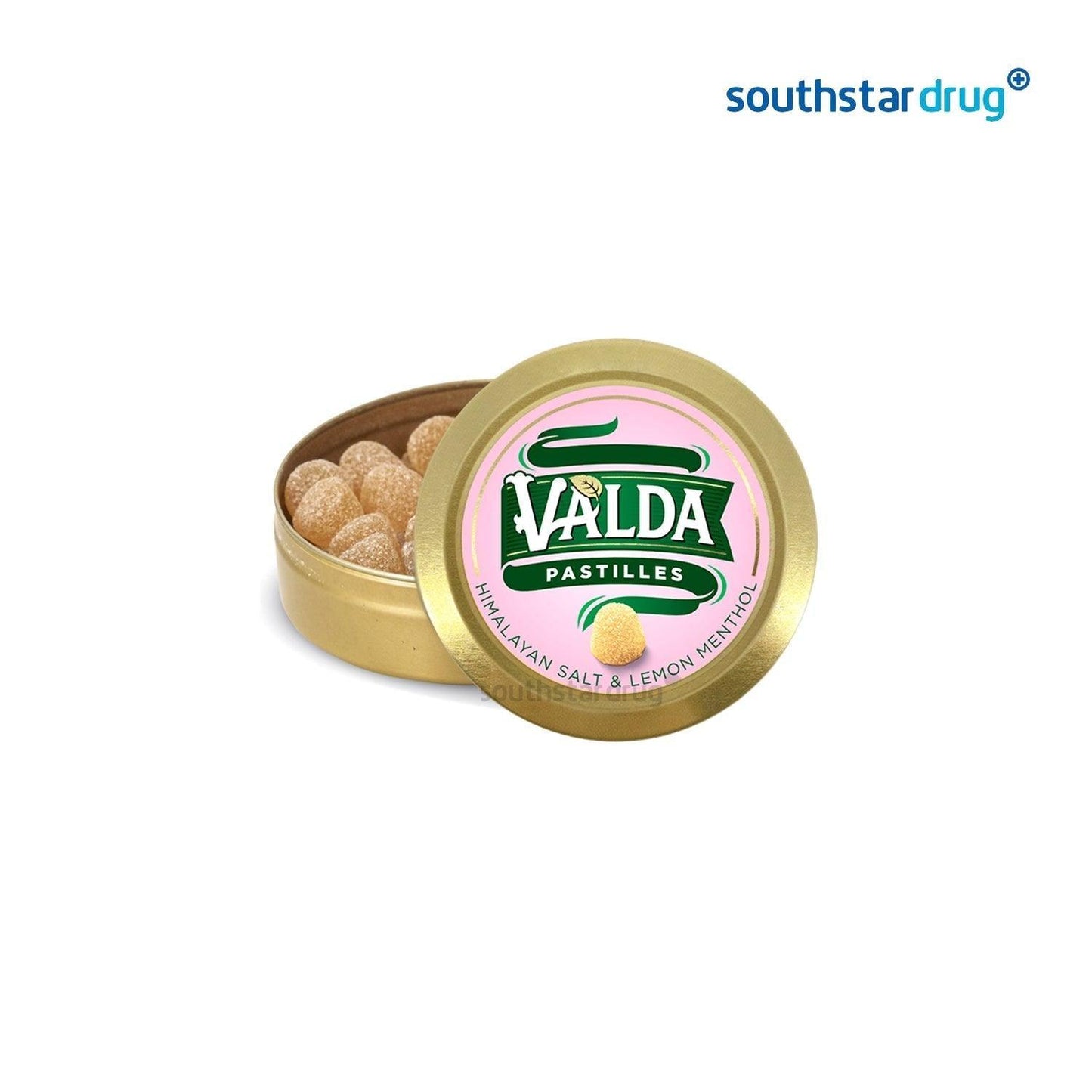 Valda Pastille Himalayan Salt and Lemon Menthol 50g - Southstar Drug