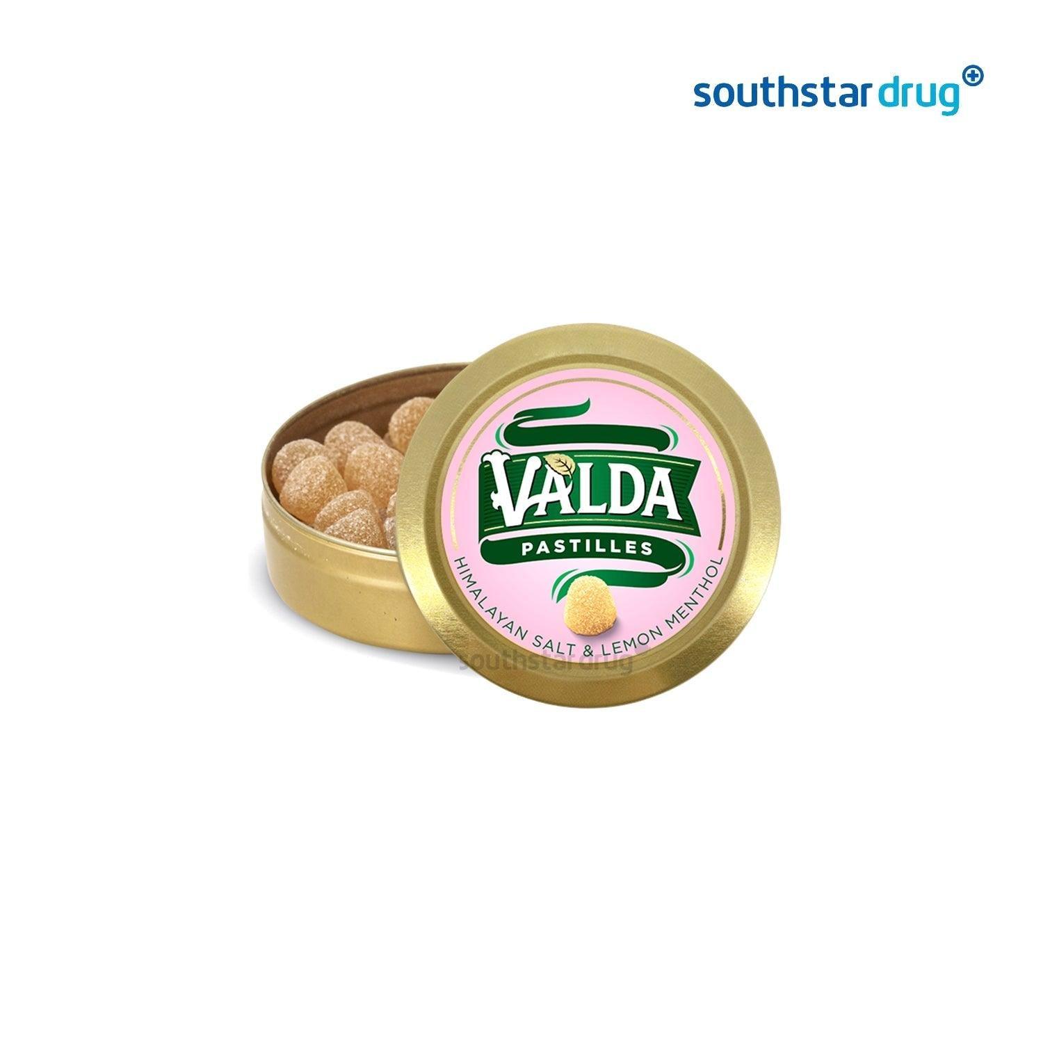 Valda Pastille Himalayan Salt and Lemon Menthol 50g - Southstar Drug