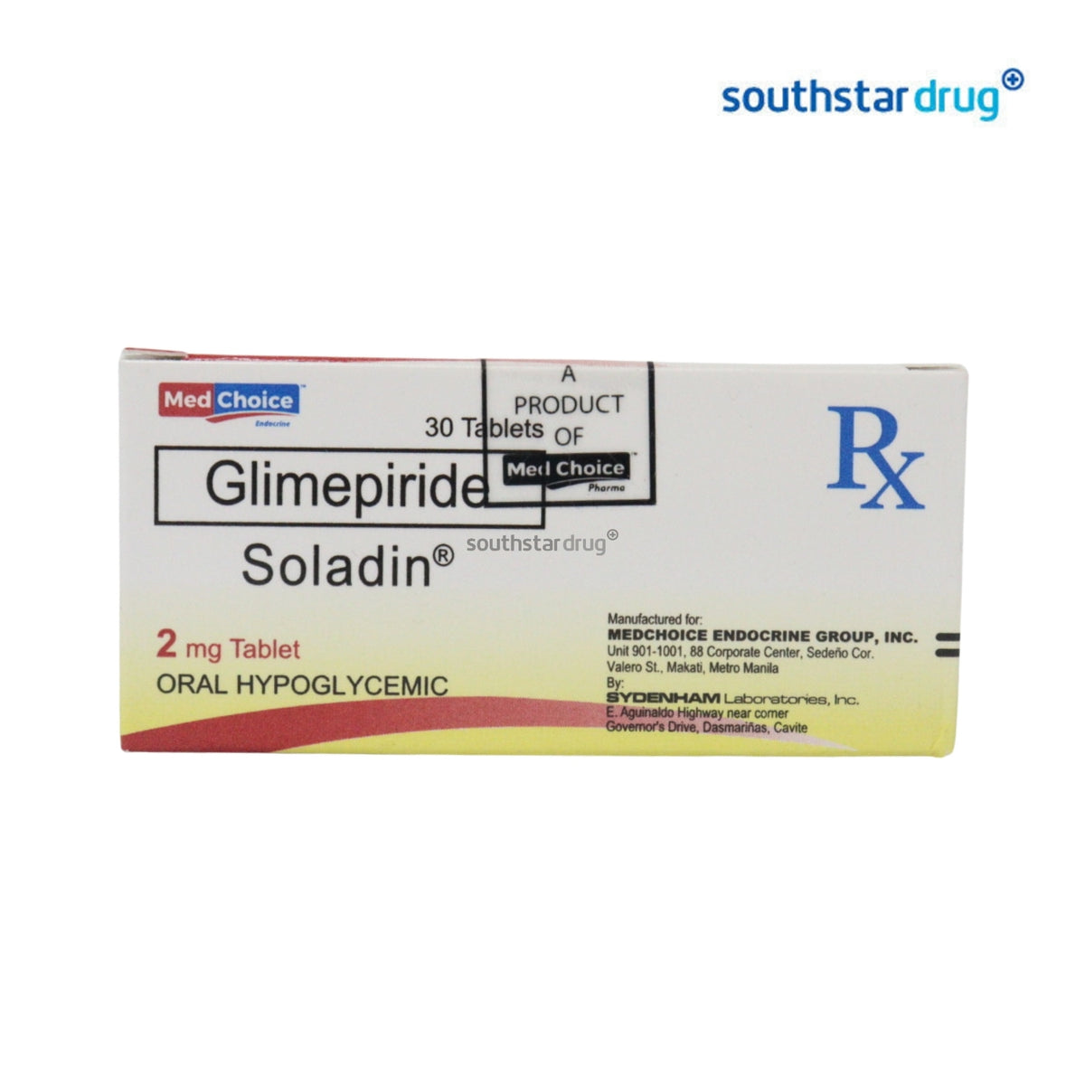 Rx: Soladin 2mg Tablet