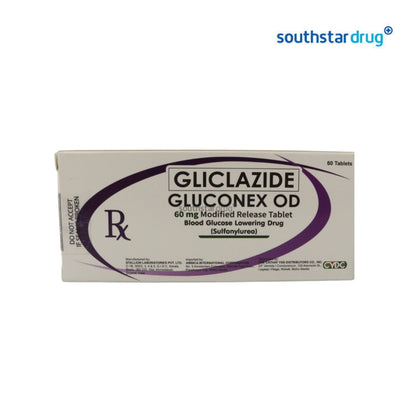 Rx: Gluconex OD 60mg Tablet