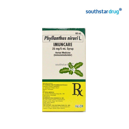 Rx: Imuncare 25mg/5ml Syrup 60ml