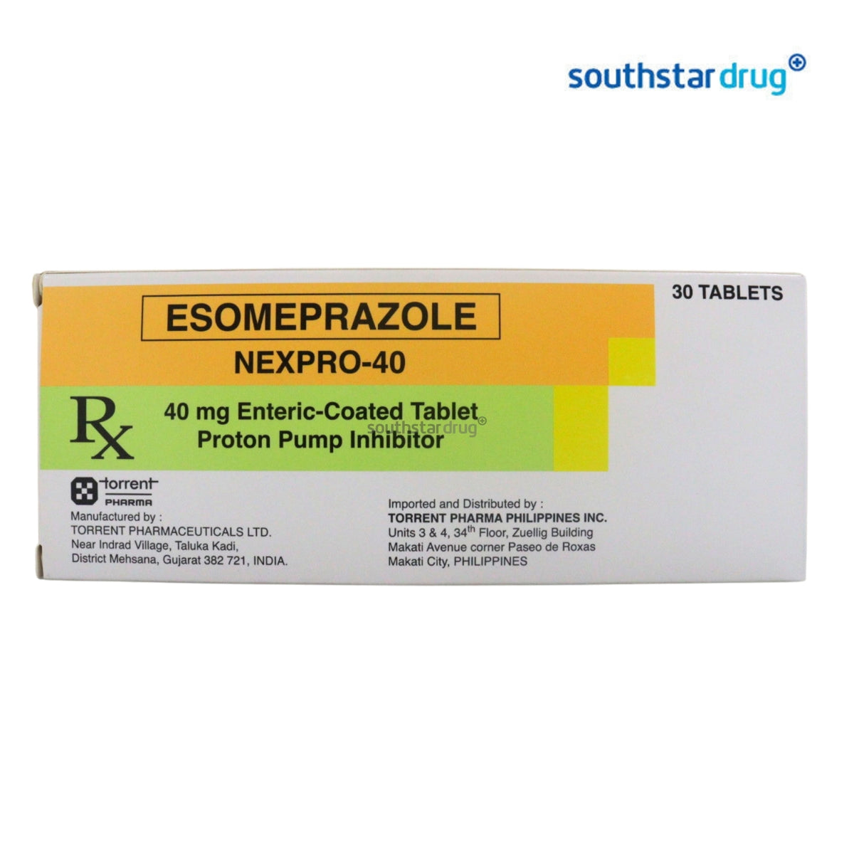 Rx: Nexpro 40mg Tablet