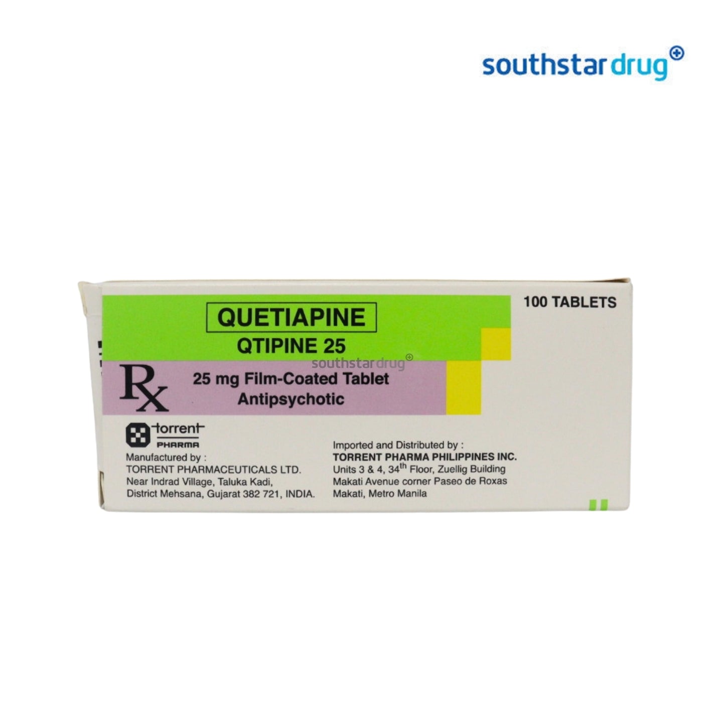 Rx: Qtipine 25mg