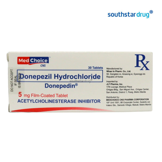 Rx: Donepedin 5mg Tablet