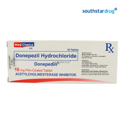 Rx: Donepedin 10mg Tablet