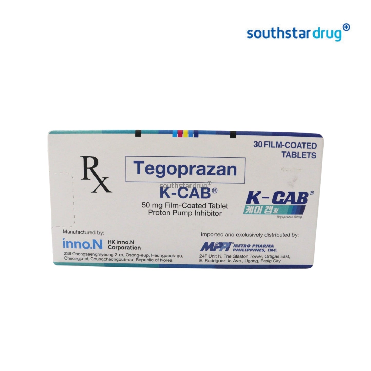 Rx: K Cab 50mg Tablet