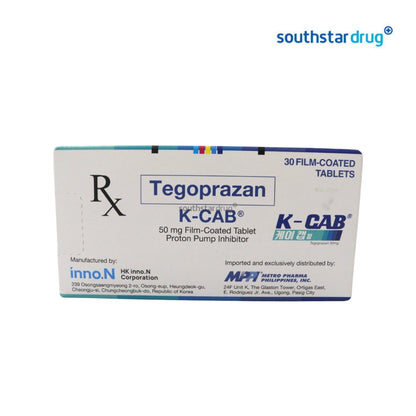 Rx: K Cab 50mg Tablet