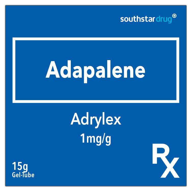 Rx: Adrylex 1mg/g Gel Tube 15g