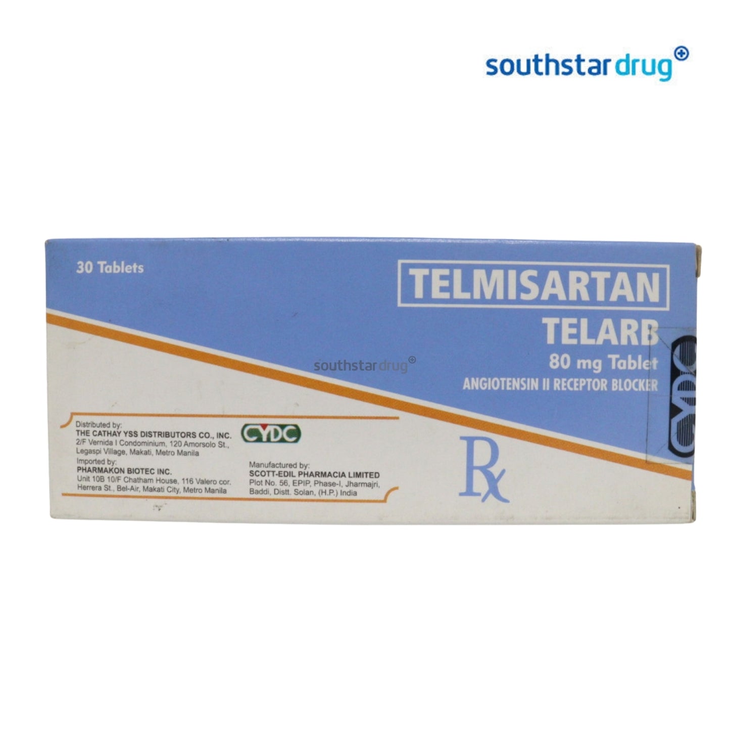 Rx: Telarb 80mg Tablet