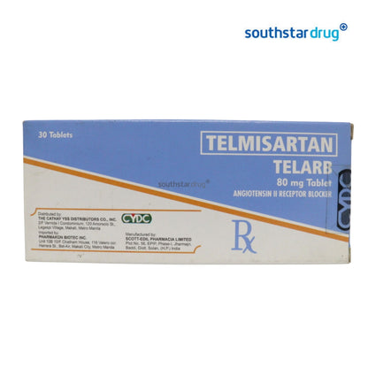 Rx: Telarb 80mg Tablet